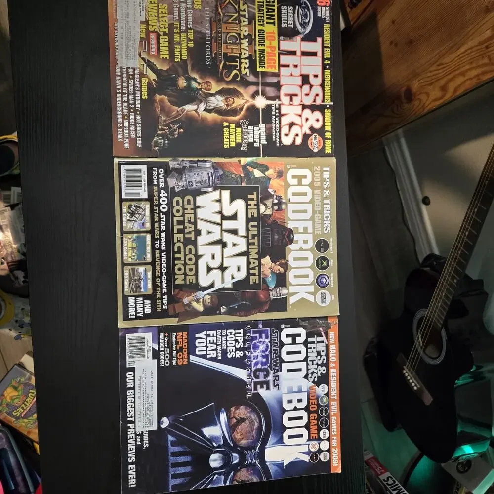 Tips and Tricks Codebook STAR WARS lot of 3